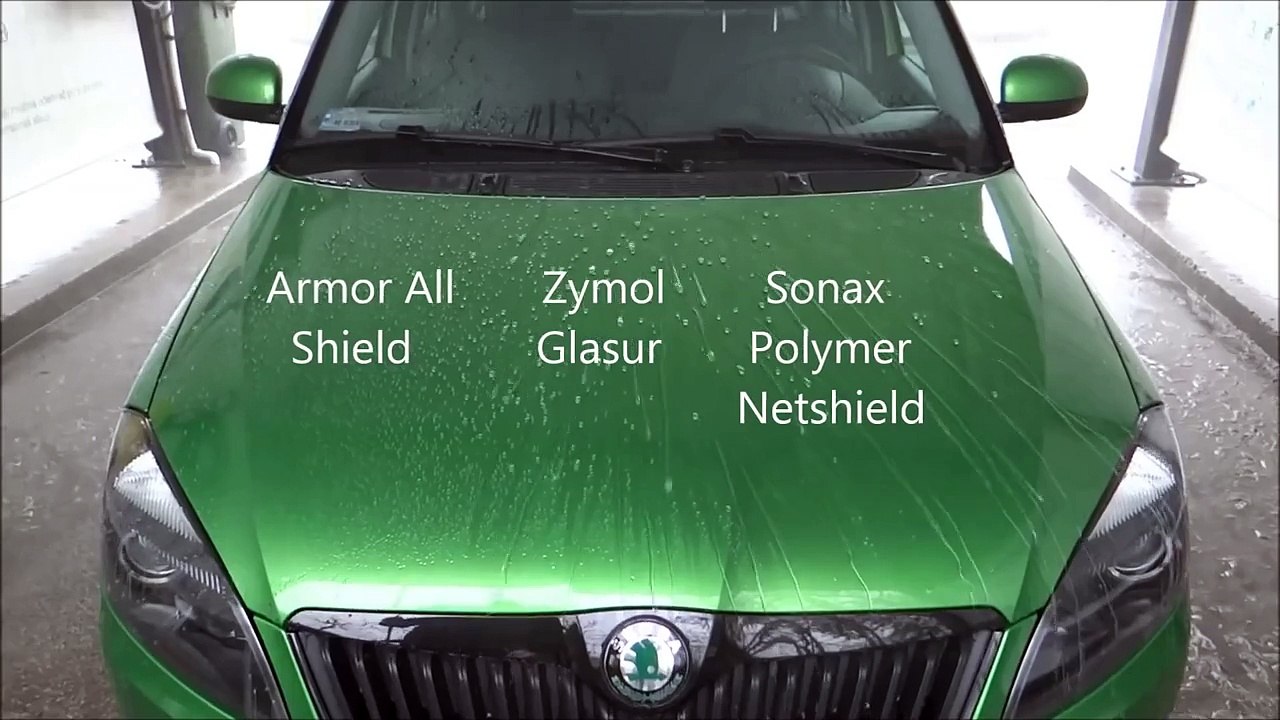 Armor All Shield vs Zymol Glasur vs Sonax Polymer Netshield