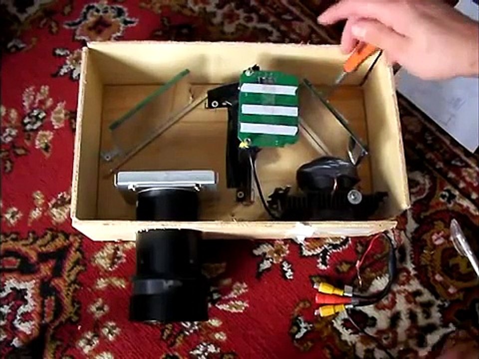 DIY LED Projector (15) Making the Box