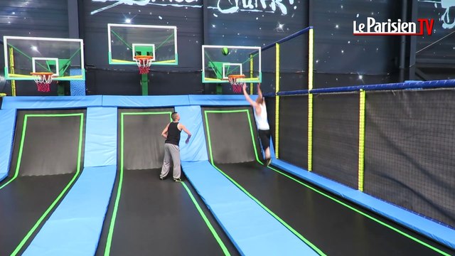 Venez rebondir sur 900m2 de trampolines