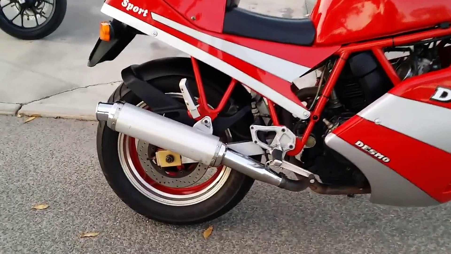 ducati 750 sport 1989 - video Dailymotion