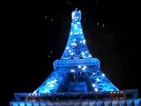 ale e francesca a parigi - 13 luglio '08 - il count down alle luci della torre eiffel
