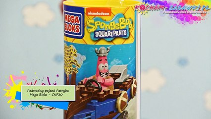 Patrick Racer / Podwodny Pojazd Patryka - Spongebob Squarepants - Mega Bloks - CNF30 - Recenzja