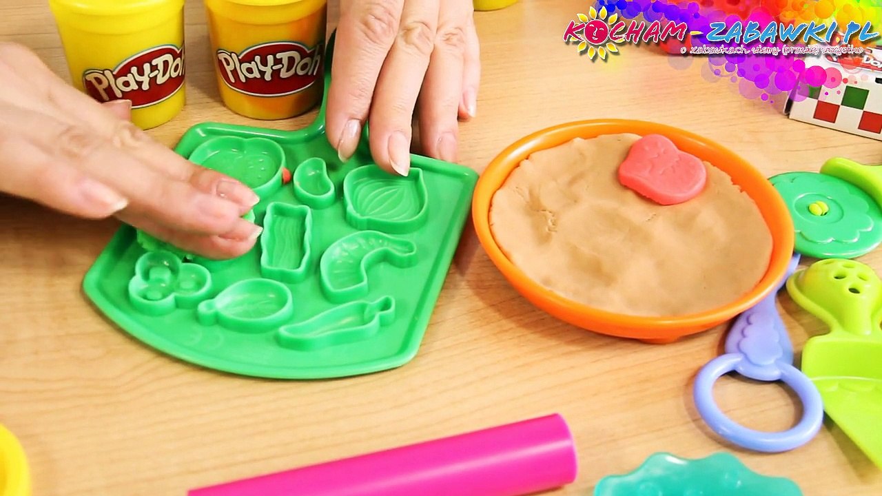 Pizza Party Set / Zestaw Pizza Party - Play-Doh - B1856 - Recenzja