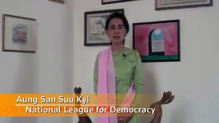 Myanmar's Suu Kyi calls for free and fair elections