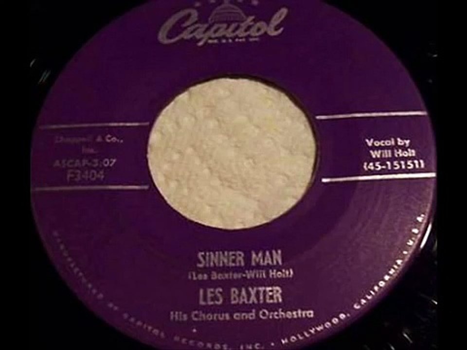 Sinner Man (original) - Les Baxter 1956.wmv