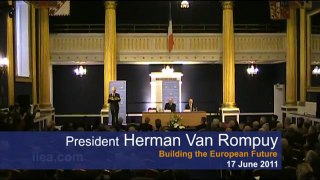 Herman Van Rompuy speaks in Dublin, Ireland June 17th 2011