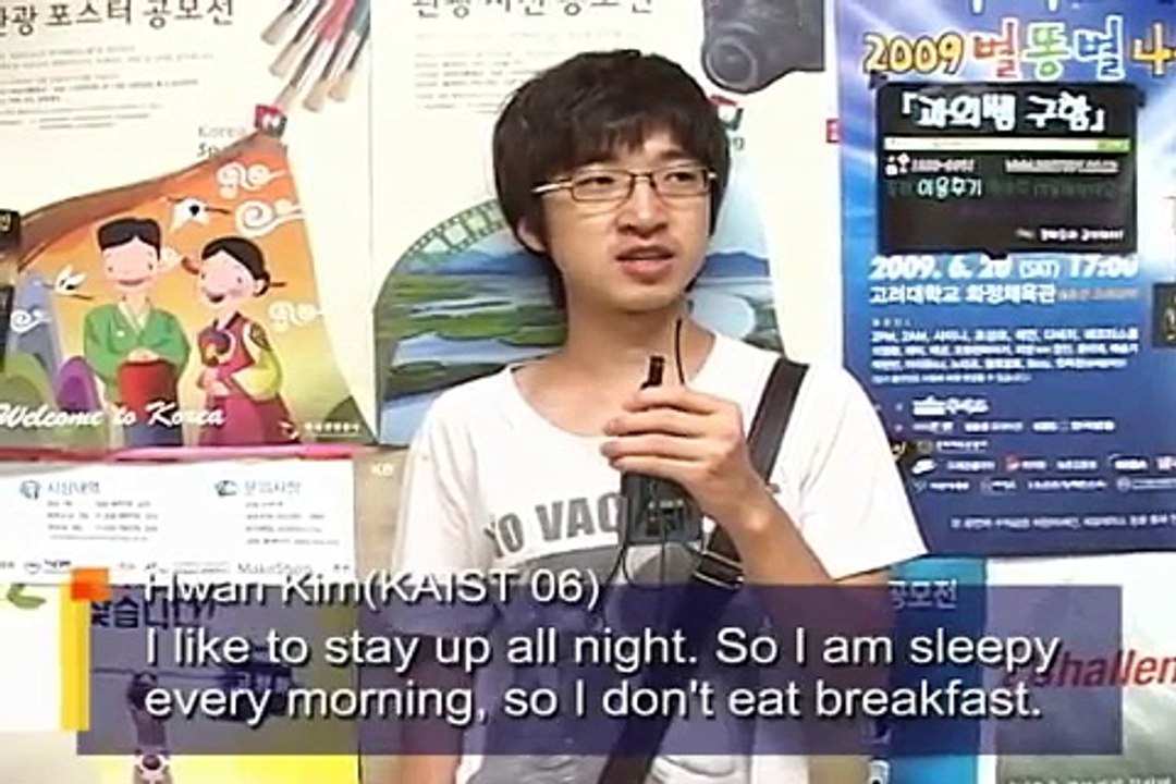 KAIST Experience (The dietary life of KAIST students, part1)