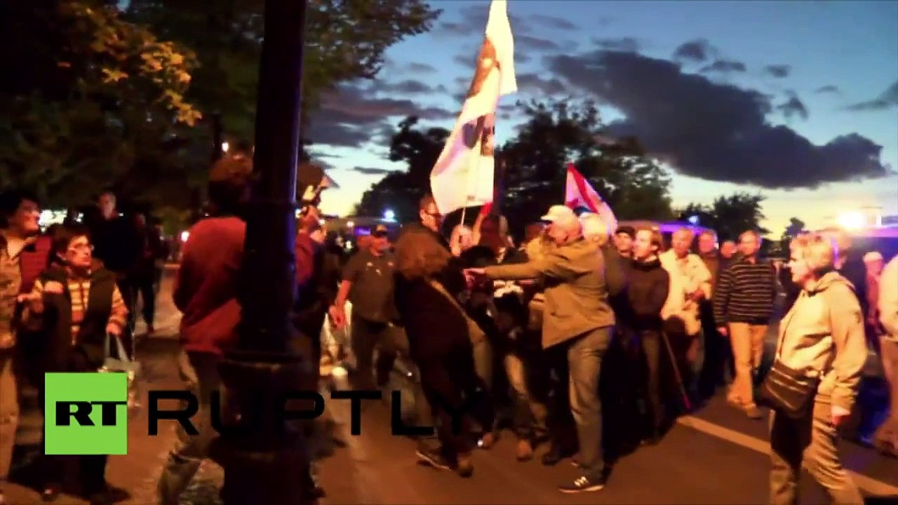 Saluts nazis et échauffourées à Berlin, lors d’une manifestation anti-islamisme de BAERGIDA