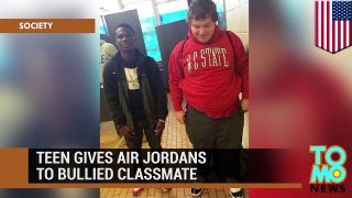 School hero Yaovi Mawuli gives Nike Concord Air Jordan 11 lows to bullied classmate