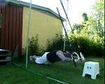 Mixed Boxing Workout On My Outdoor Gym 29/6 2010