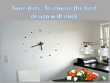 Time-dots  To choose the best design wall clock
