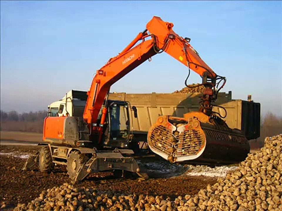 chargement de betteraves dans l'aisne