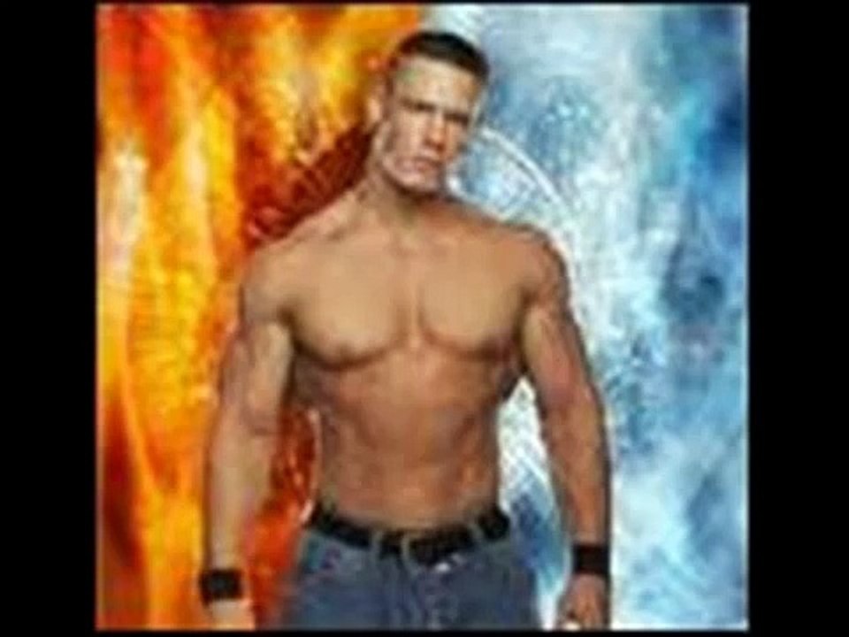 wrestling (John Cena, Rey Mysterio & Jeff Hardy)