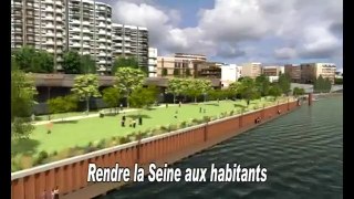 Aménagement des berges de Seine de Courbevoie