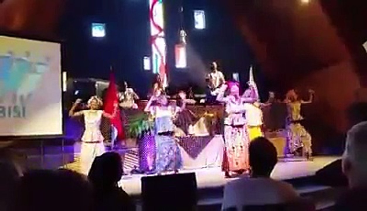 Nicole D. Ford (Las Vegas) Drums: Olabisi African Drum & Dance Ensemble