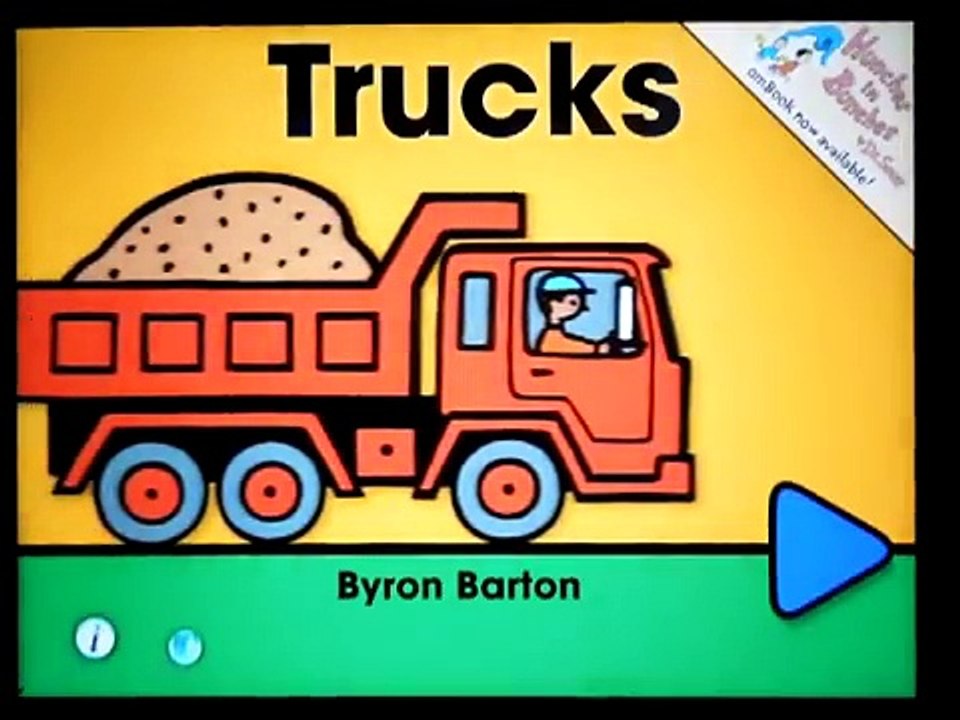 Byron Barton Trucks - review by Best-Toddler-Apps.org