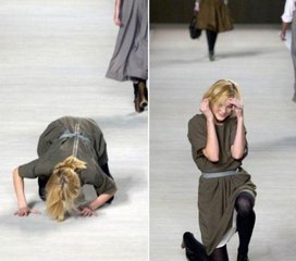 Most  amazing Funny Catwalk Fails.... :D