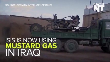 ISIS Is Now Using Mustard Gas In Iraq