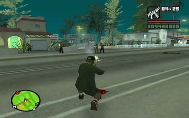 GTA San Andreas Whole Map Gang Territory