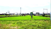 2015/07/13　近鉄中川駅に発着する電車のジオラマ風映像