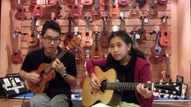 ค้างคาวกินกล้วย - ukulele cover by Kru. Note ft. Sydney Uke