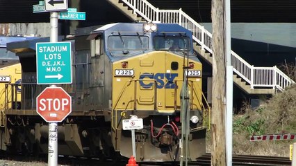 **RARE** Former Conrail Diesel with "The King of All Train Horns" RS5T in Baltimore