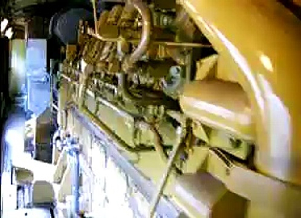 232 Maschinenraum einer 232 V300 der Wismut