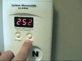 NiightHawk Carbon Monoxide Detector Test.mpg