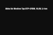 Akku für Medion Typ BTPCFBM 108V LiIon