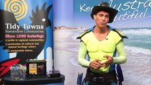 Captain Cleanup talks battery recycling with Keep Australia Beautiful