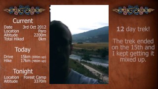 Bhutan Hiking Vlog: Lingshi - Laya - Gasa Trek Day 1