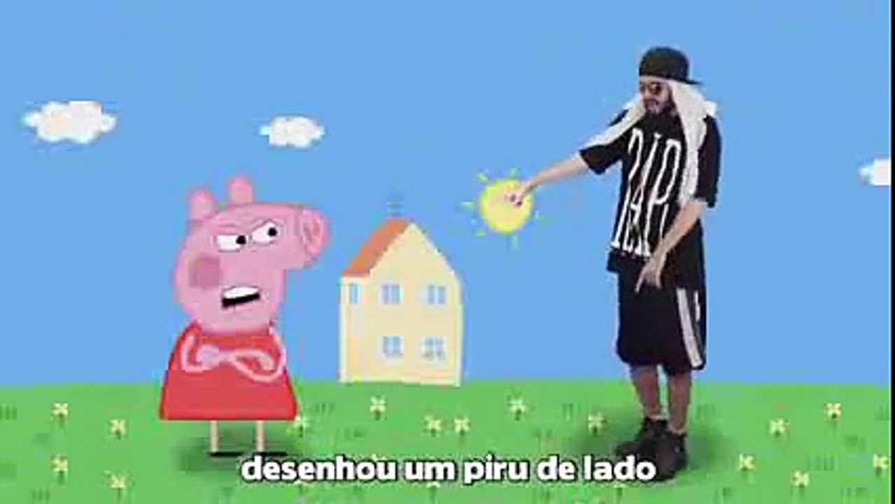 Peppa Pig vs Mussoumano   Batalha Cartoon 240p