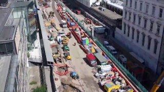 Crossrail time lapse: Paddington station construction progress