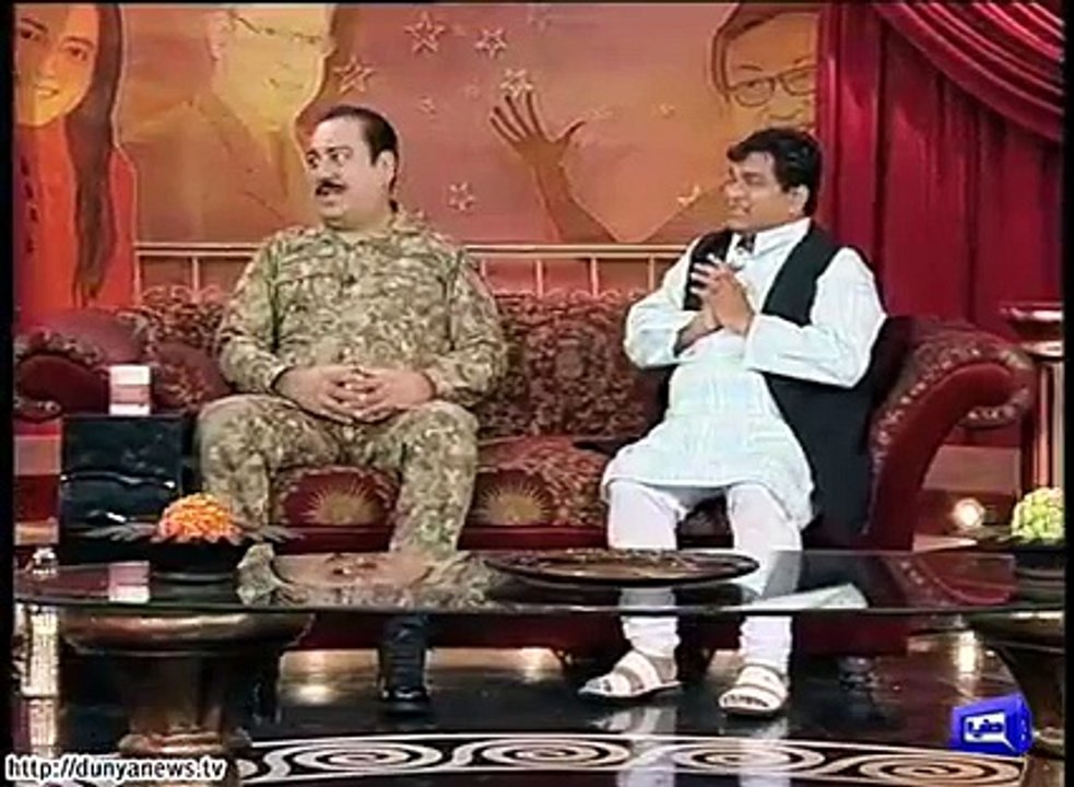 On the occasion of Defence conversation with a young man On Dunya News Comedy Show HASB-E-HAAL- 6-Sept-2015