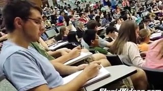 Fake Professor Pranks College Class enjoy with us