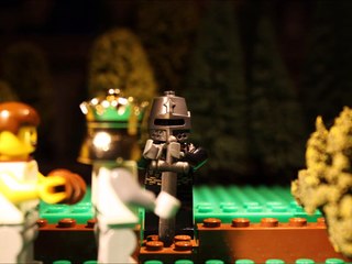 The lego black knight, the holy grail
