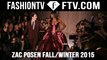 Naomi Campbell in dramatic Zac Posen gown NYFW | FTV.com