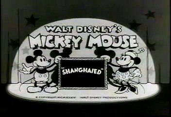 Mickey Mouse 1934 Shanghaied