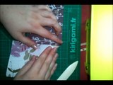 tuto carte pliage diamant (how to make a diamond fold card)