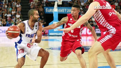 Eurobasket : courte victoire pour les Bleus mais record de points pour Parker