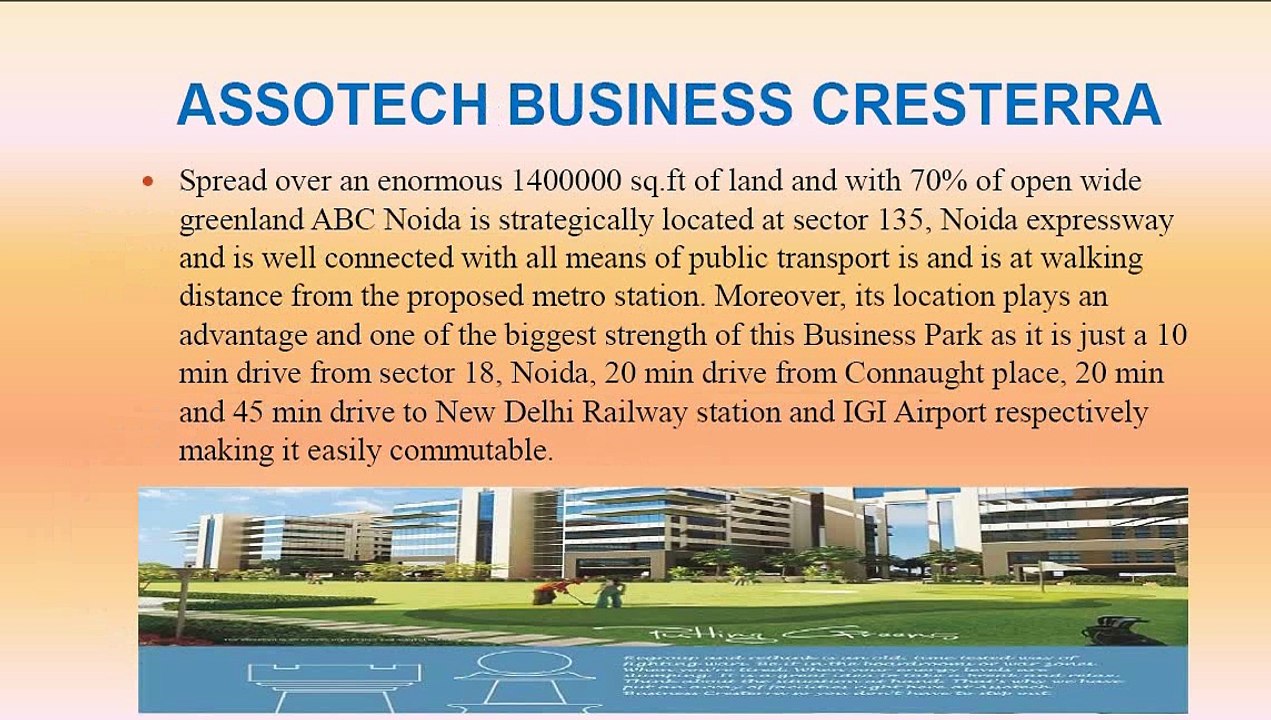 Office space in sector 135 Noida