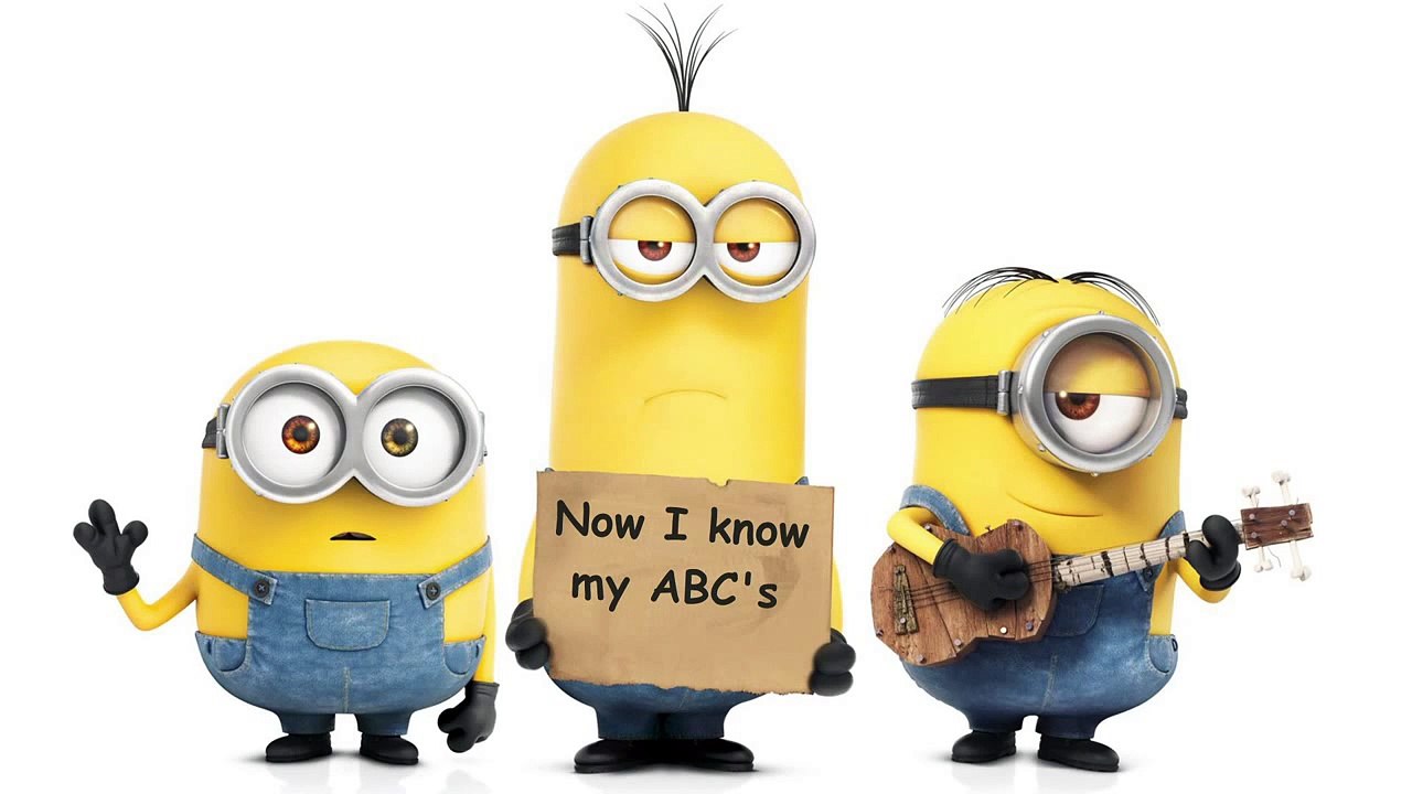 ABC Song with Minions Alphabet Song Nursery Rhymes Baby Songs Kids ...