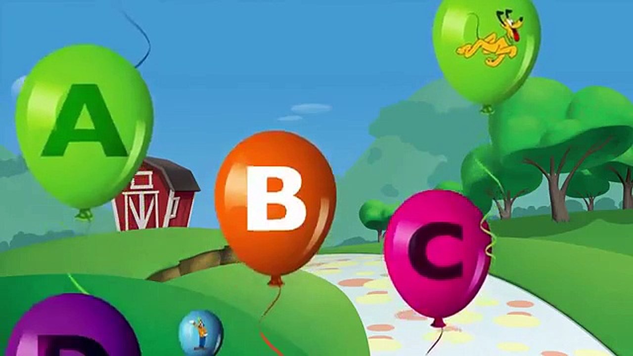 DISNEY MICKEY MOUSE Videos ABC Song Alphabet Song ABC Nursery Rhymes ...