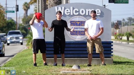 How to Win a Street Fight in Compton GUN PULLED!!!