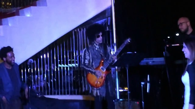 PRINCE performs unnanounced at W Hotel Hollywood Jazz Night with Nikki Leonti
