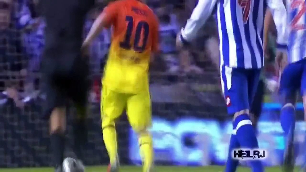 Lionel Messi  Top 10 Goals of Season 2012-2013 HD