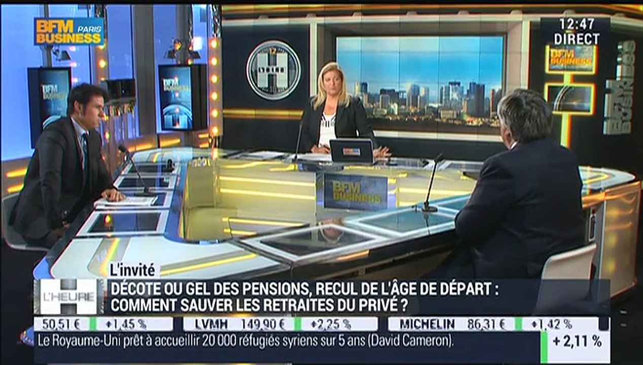 Claude Tendil, Medef - 08/09