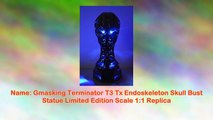 Gmasking Terminator T3 Tx Endoskeleton Skull Bust Statue Limited Edition