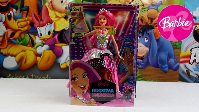Mattel - Barbie in Rock`n Royals - Singing Princess Courtney Doll /2in1/