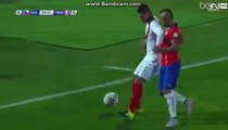 Arturo Vidal fights ~ Chile vs Peru 0-0 [29-6-2015] Copa america 2015